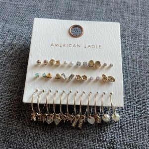 American Eagle Earring Set